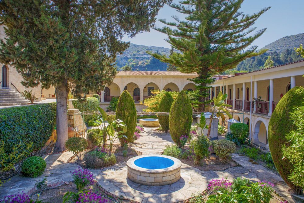 Le monastère d'Agios Neophytos