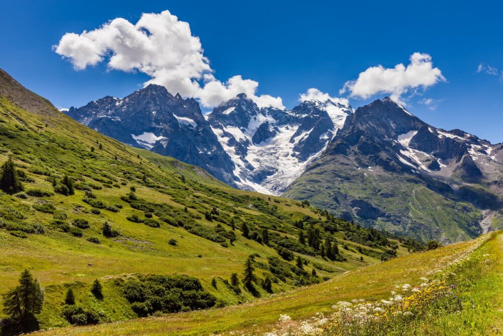 Le parc national des Écrins, France