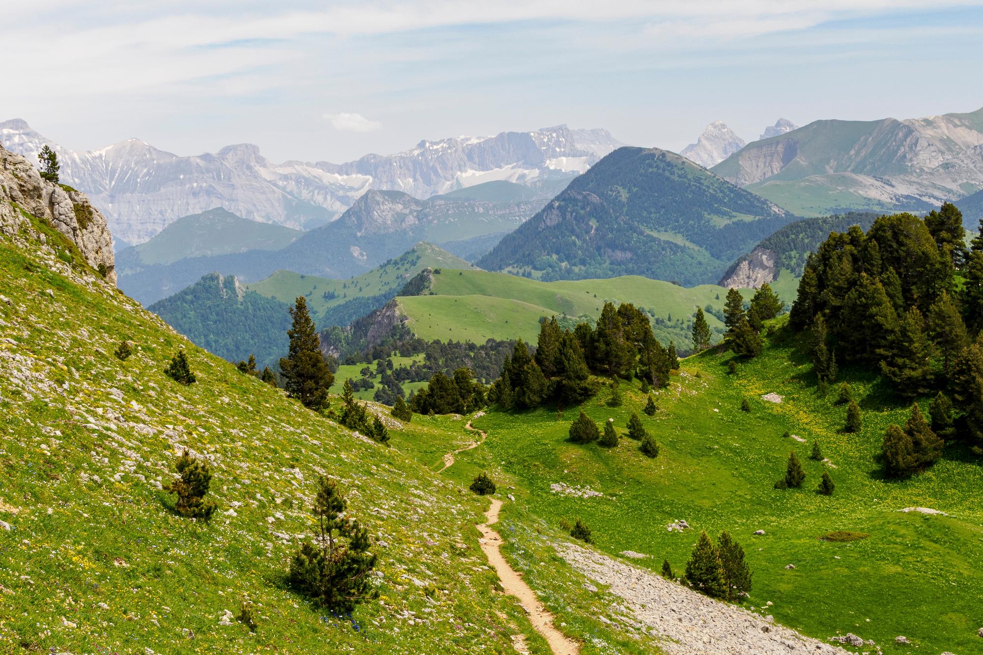 Le parc naturel régional du Vercors, France