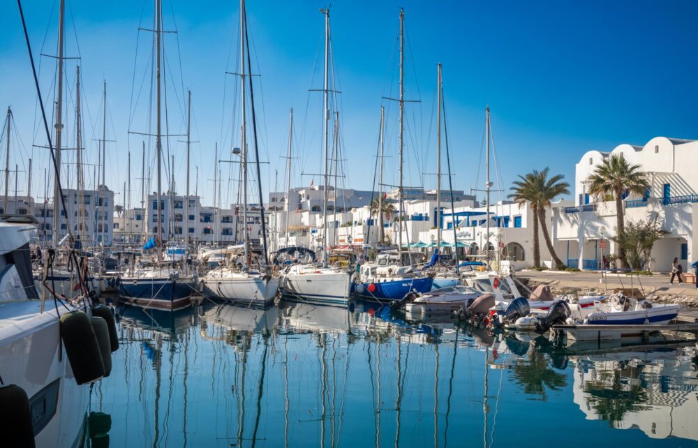 Le port de plaisance, Monastir
