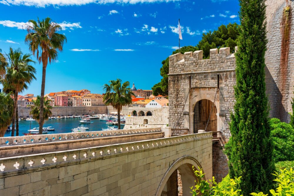 Les remparts de Dubrovnik en Croatie