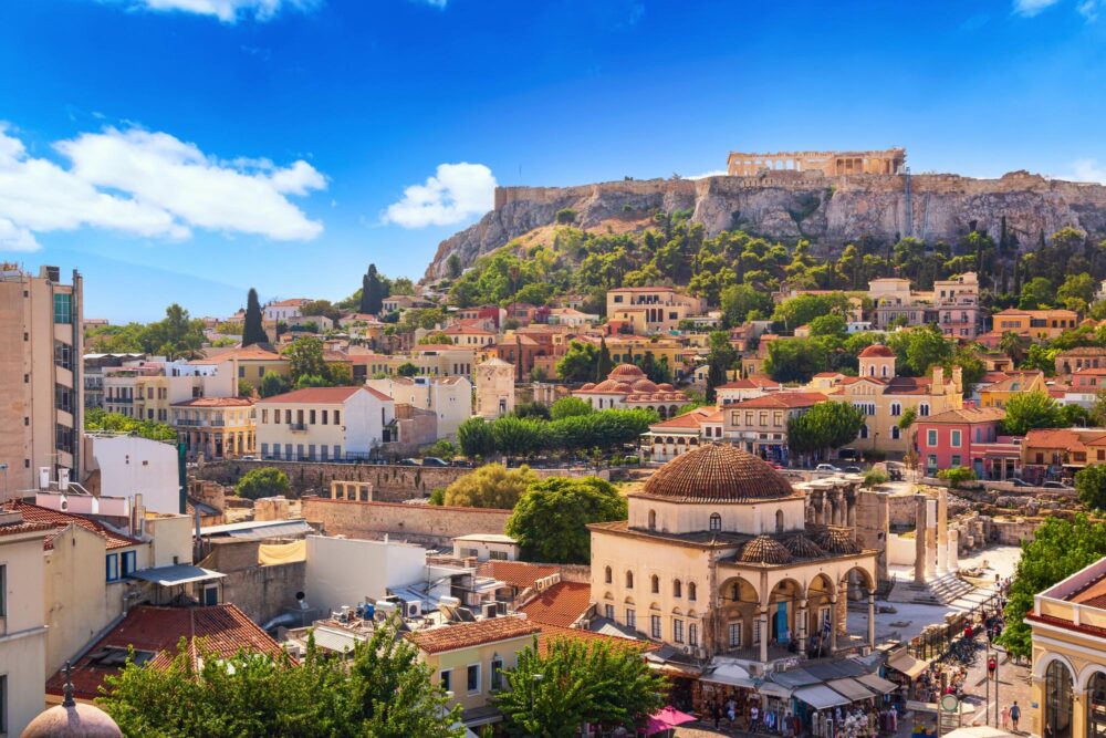 Les rooftops d’Athènes en Grèce