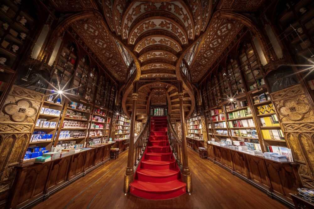 Librairie Lello à Porto, Portugal