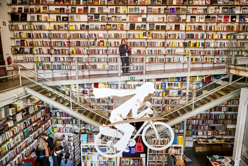 Librairie Ler Devagar à Lisbonne, Portugal