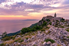 Lubenice sur l'île de Cres en Croatie