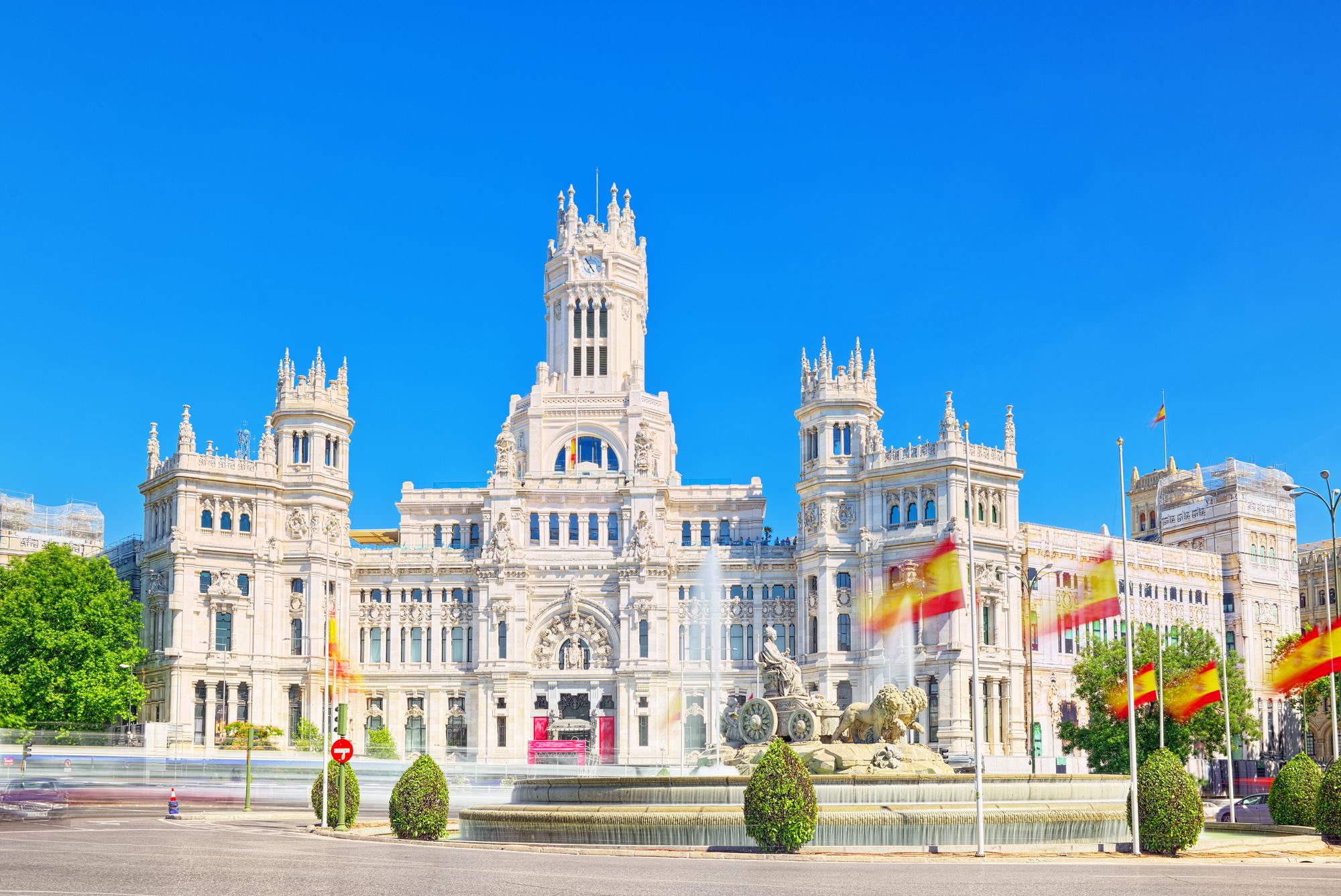 Palacio de Cibeles à Madrid