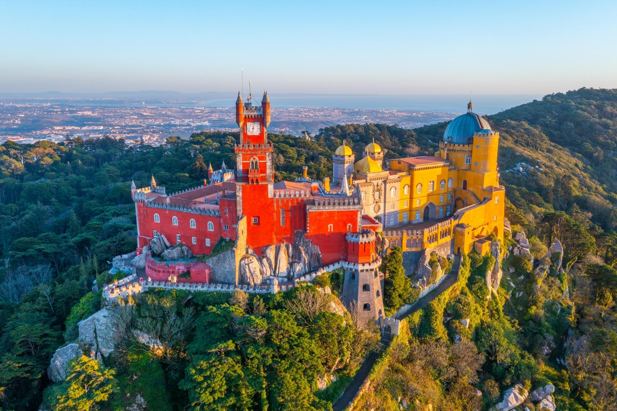 Palais national de Pena près de Sintra, Portugal