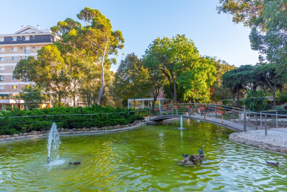 Parc Marechal Carmona à Cascais, Portugal