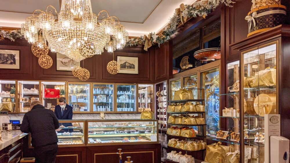Pâtisserie traditionnelle à Milan