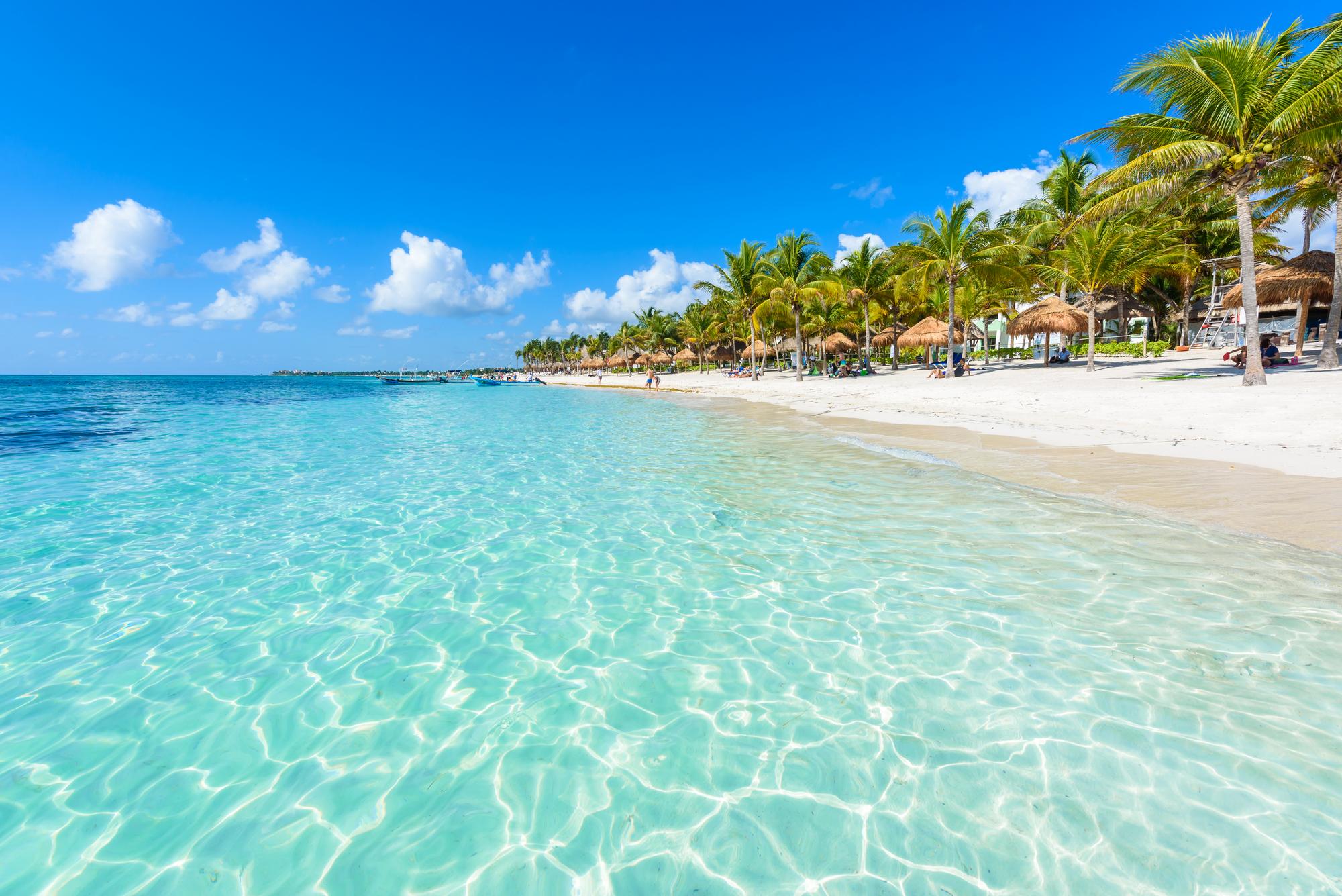 Plage Akumal côte caraïbes au Mexique