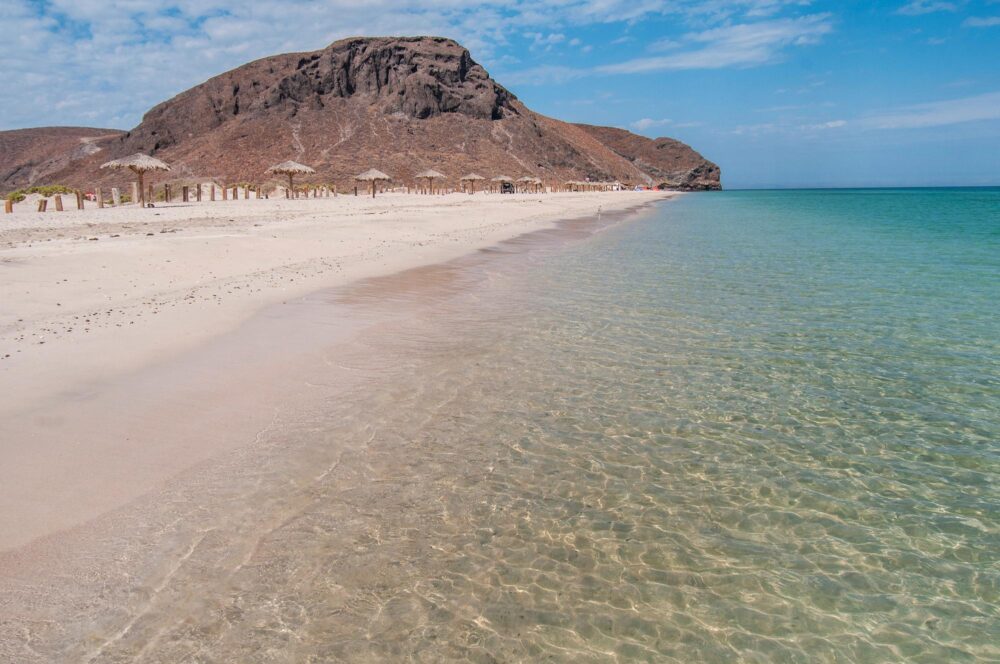 Plage Playa El Tecolote au Mexique