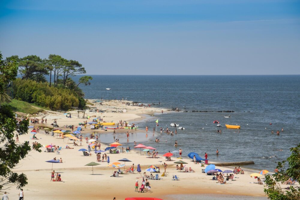 Plage à Atlantida Uruguay