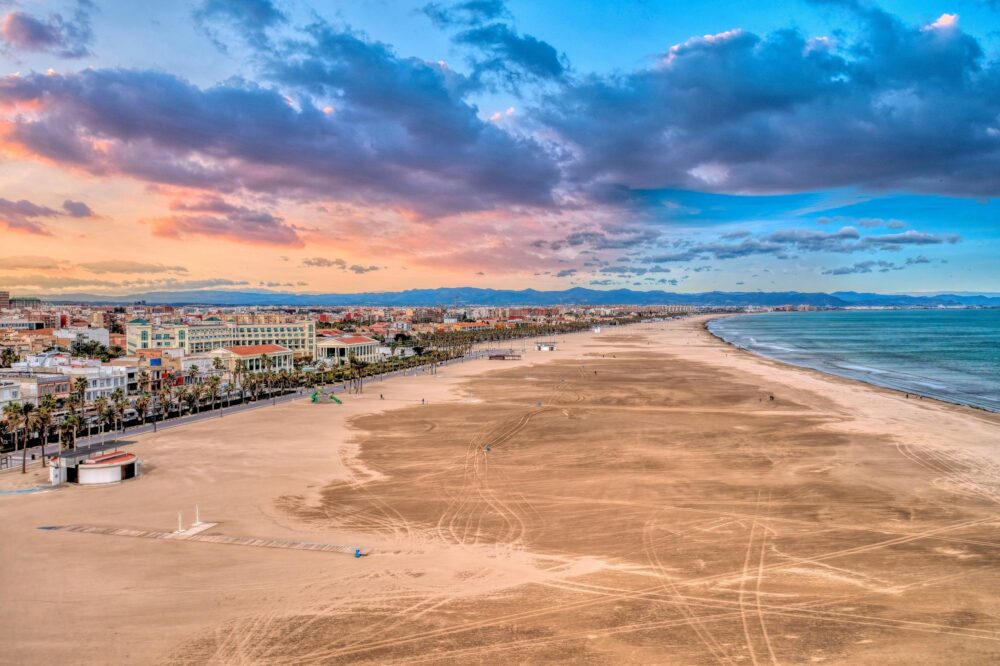 Plage de Malvarrosa Valence