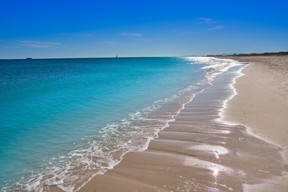 Plage de Pinedo à Valence