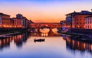 Ponte Vecchio dans le Centro Storico à Florence