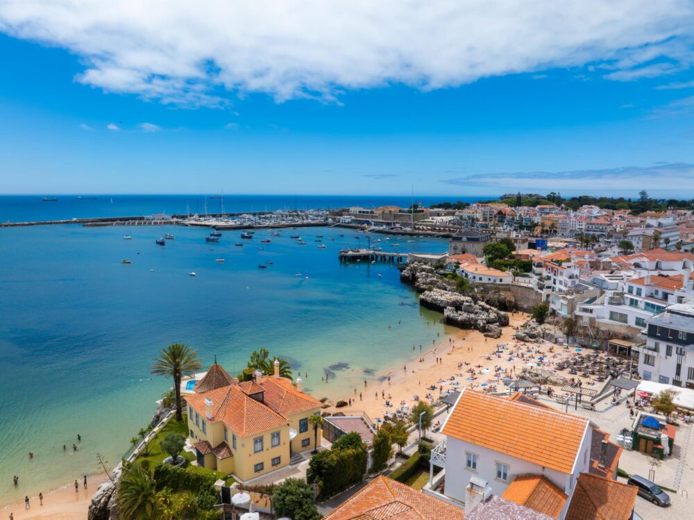 Praia da Rainha à Cascais, Portugal