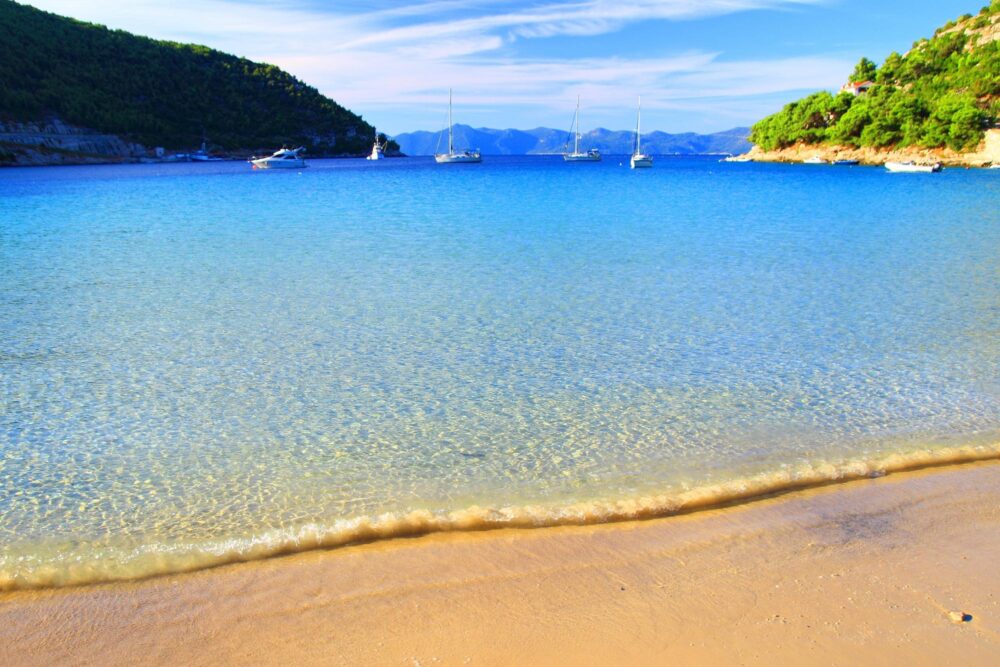 Prapratno Beach en Croatie