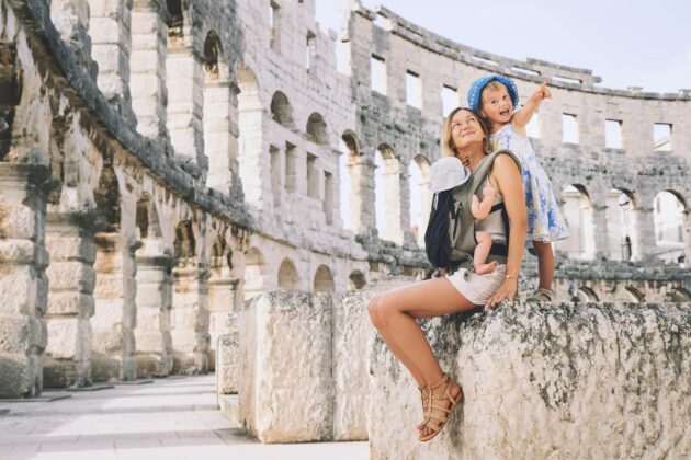 Rome avec des enfants en famille