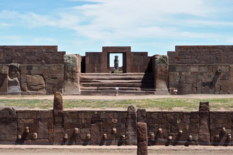 Site archéologique de Tiwanaku, Bolivie
