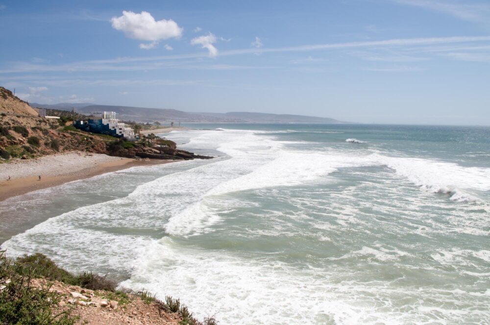 Surf à Anchor Point au Maroc