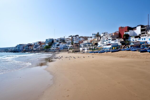 Taghazout au Maroc