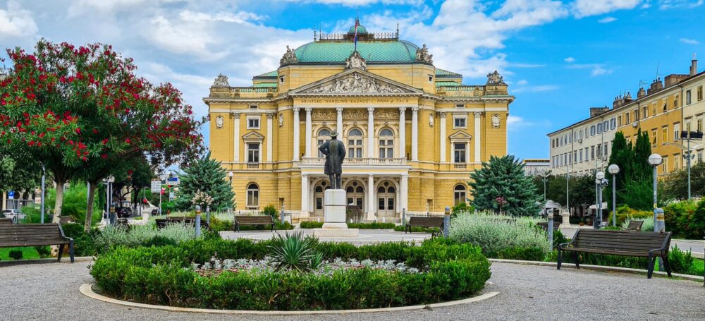 Théâtre national croate Ivan pl. Zajc, Rijeka