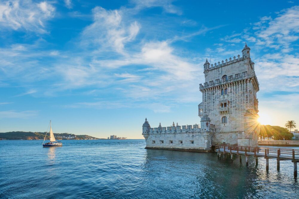 Un tour en bateau sur le Tage à Lisbonne pour voir la tour de Belém