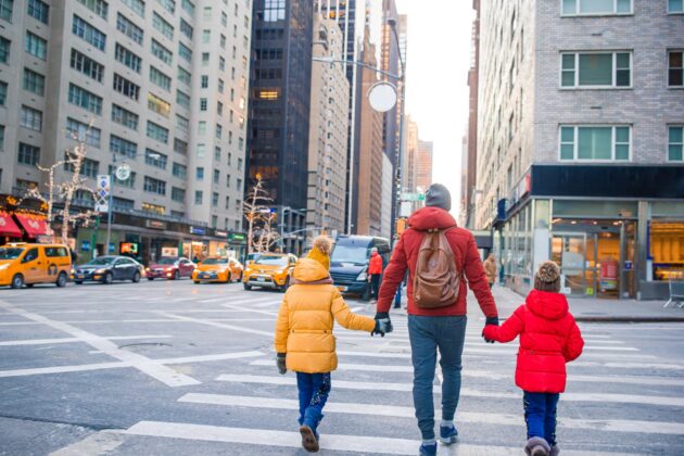 Visite de New York en famille