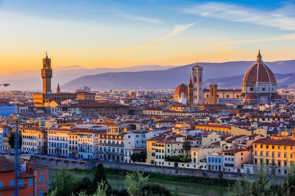 Vue depuis Piazzale Michelangelo, Florence 