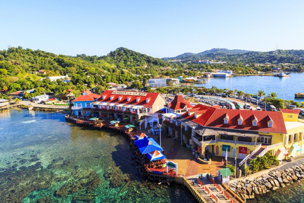 île de Roatan au Honduras