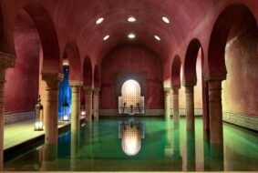 Bains arabes Hammam Al Ándalus à Grenade, Andalousie, Espagne