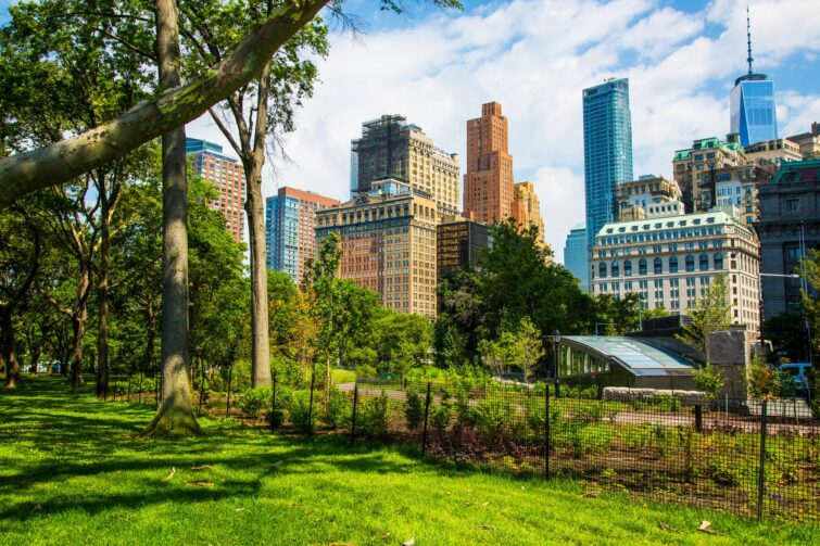 Battery Park à New York