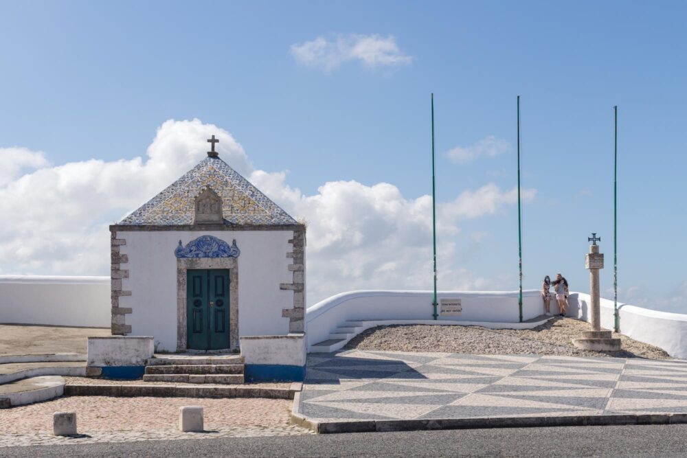 Chapelle de la Mémoire à Nazaré, Portugal