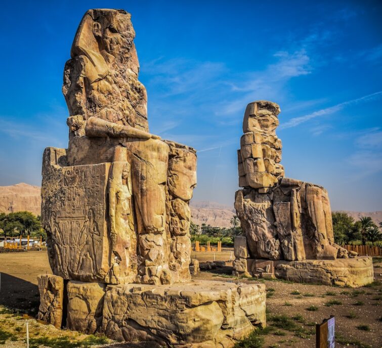 Colosses de Memnon, Louxor