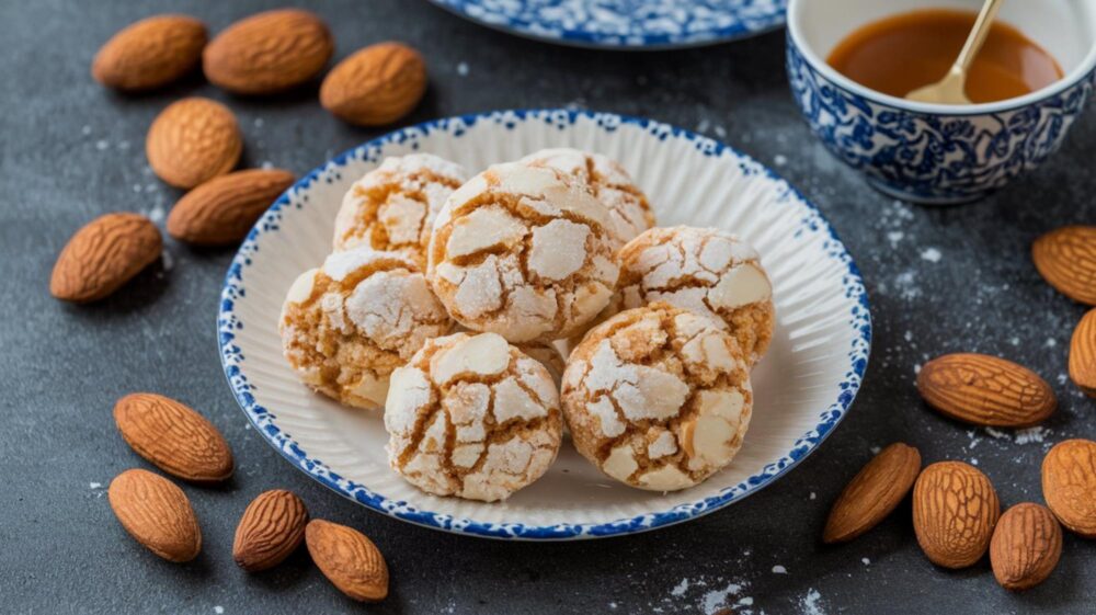 De délicieux amaretti originaires de Turin