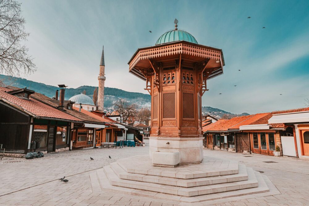  Fontaine Sebilj, Sarajevo, Bosnie