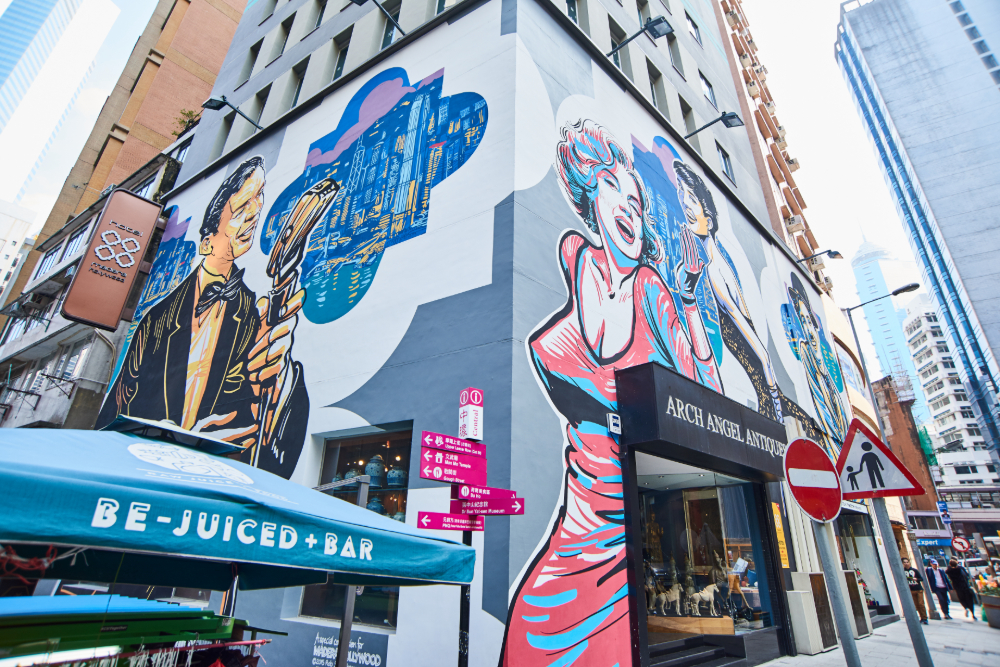 Galeries d'art et Street art hong-kong