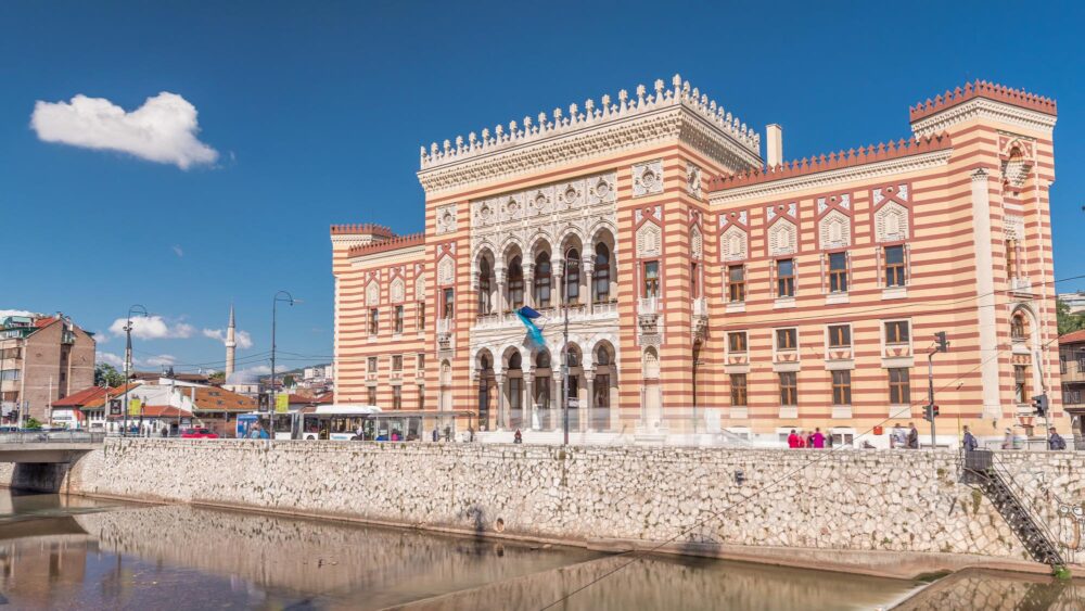 Hôtel de ville, Sarajevo, Bosnie