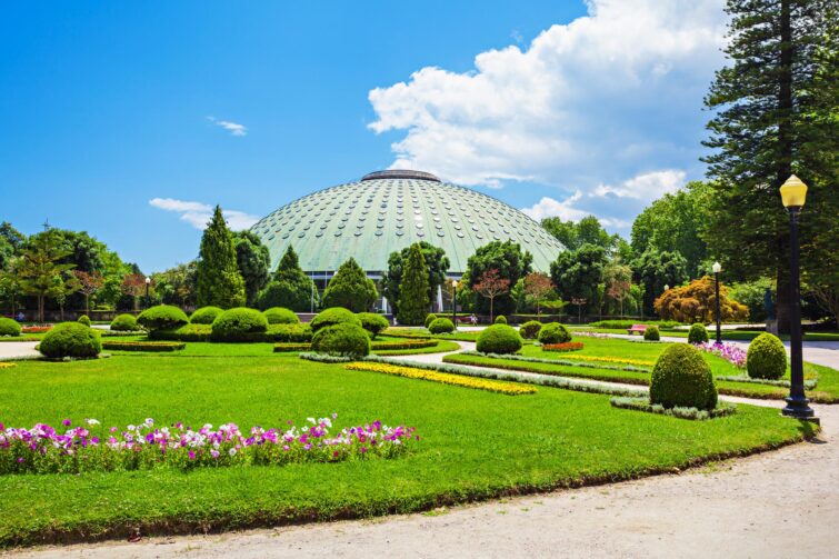 Jardins du Palais de Cristal à Porto