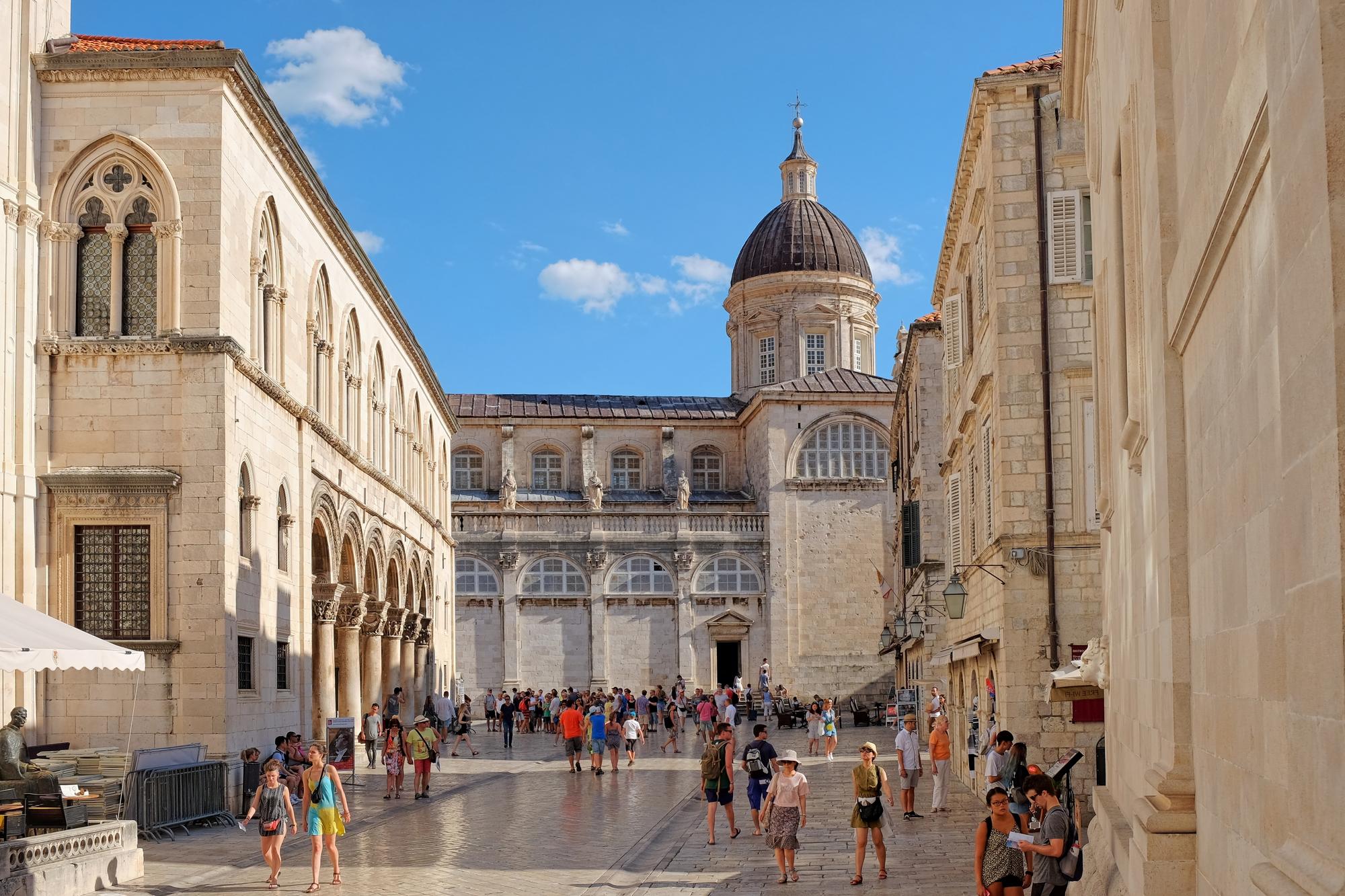 La cathédrale de l’Assomption à Dubrovnik