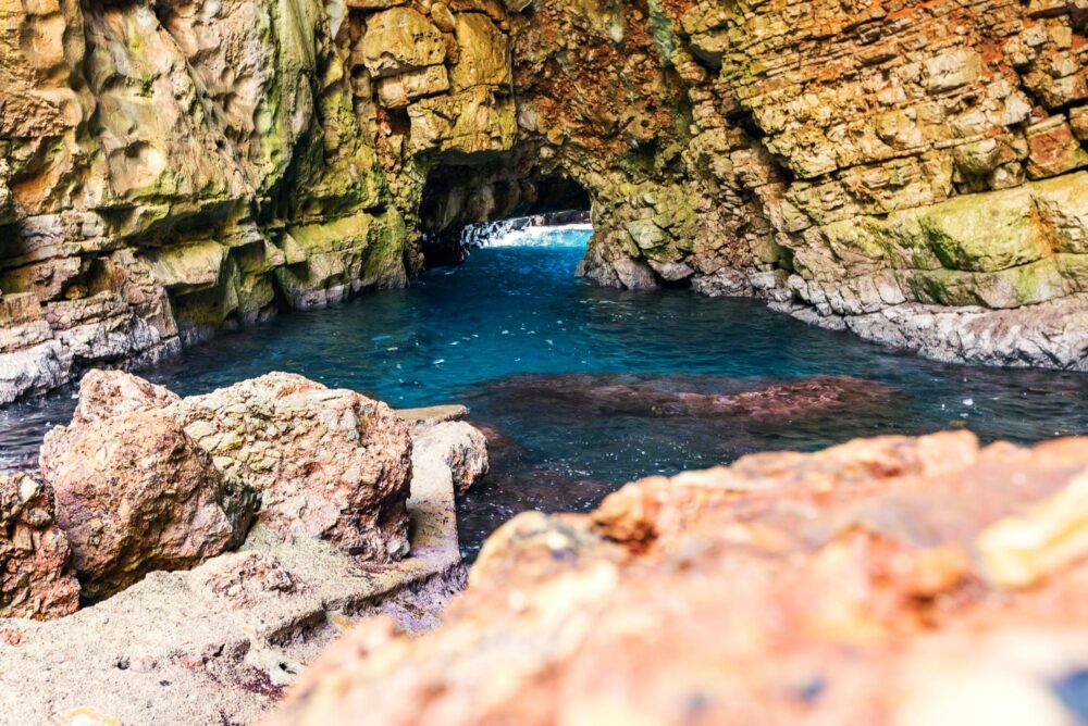 La grotte d’Ulysse sur l'île de Mljet
