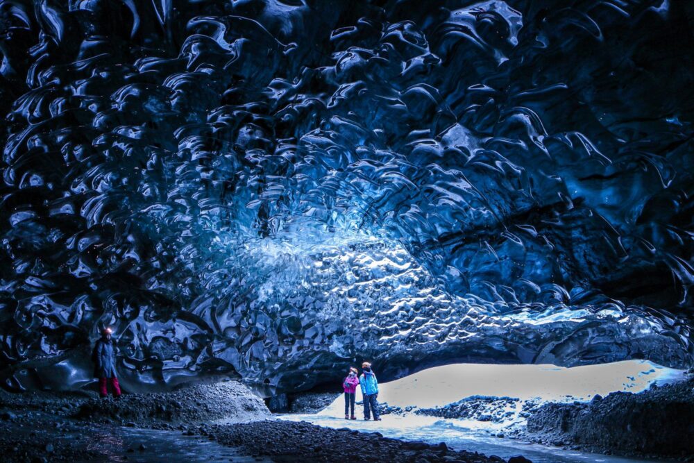 La grotte de glace de Jökulsárlón, Islande