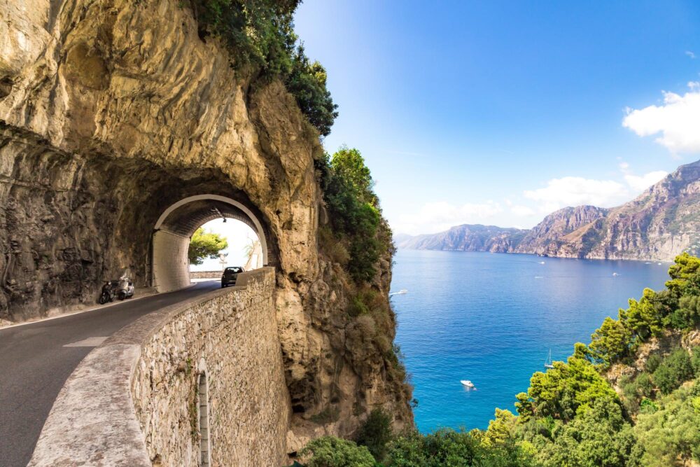 La route de la côte Amalfitaine, Italie