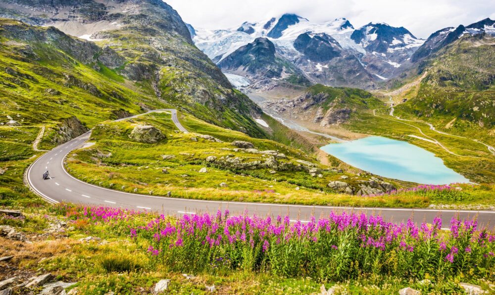 La route des Grandes Alpes, France