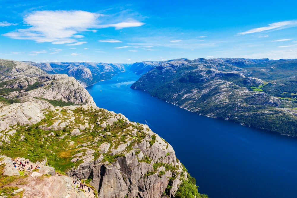 Le fjord Lysefjord, Norvège