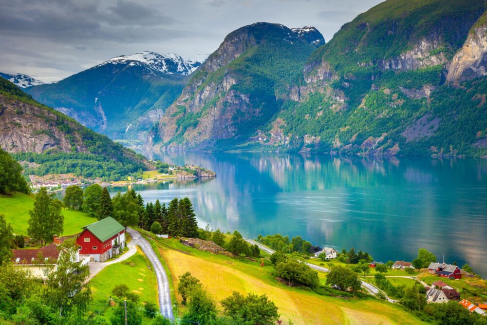 Le fjord Sognefjord, Norvège