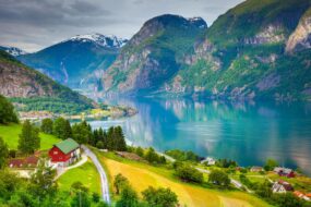 Le fjord Sognefjord, Norvège