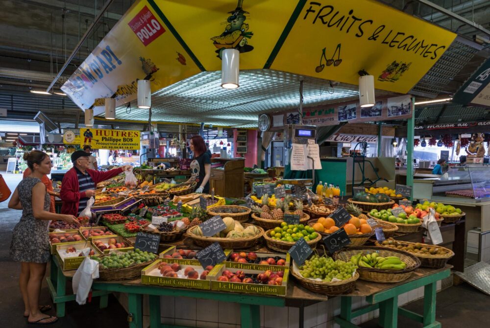 Le marché des Capucins, Bordeaux