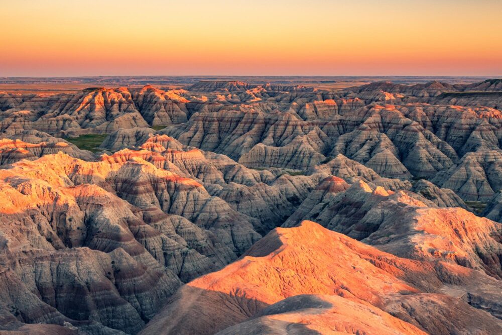Le parc national des Badlands