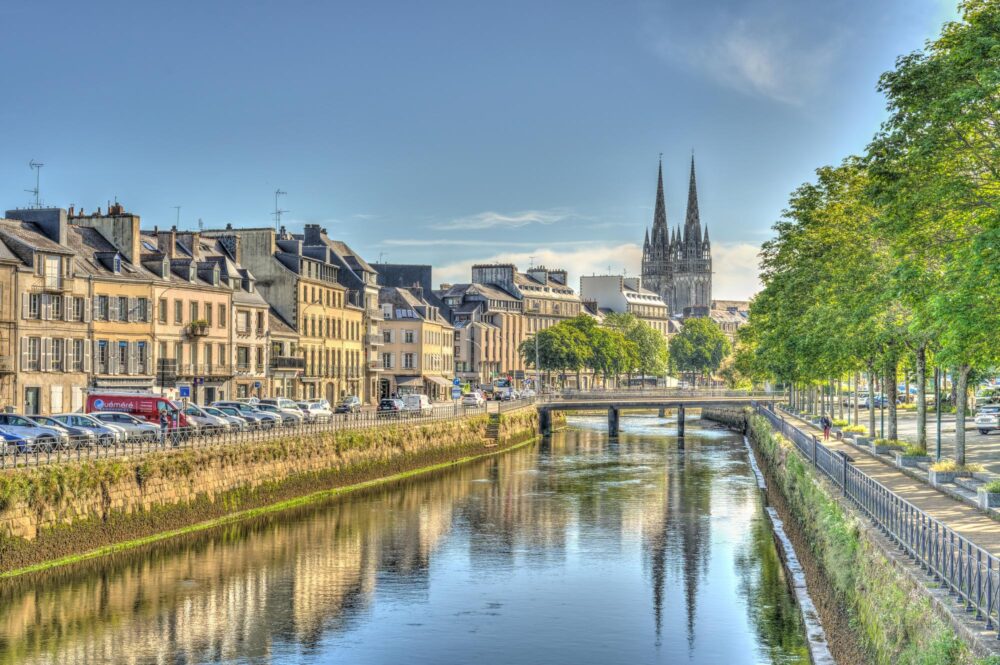 Le quartier de Locmaria,Quimper